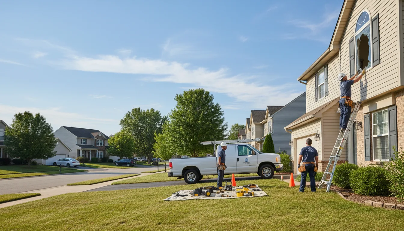 Expert window installer providing residential service in Jermyn, PA